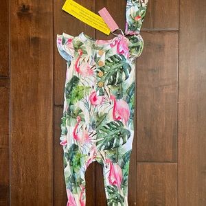 NWT Little Bum Bums romper 🦩